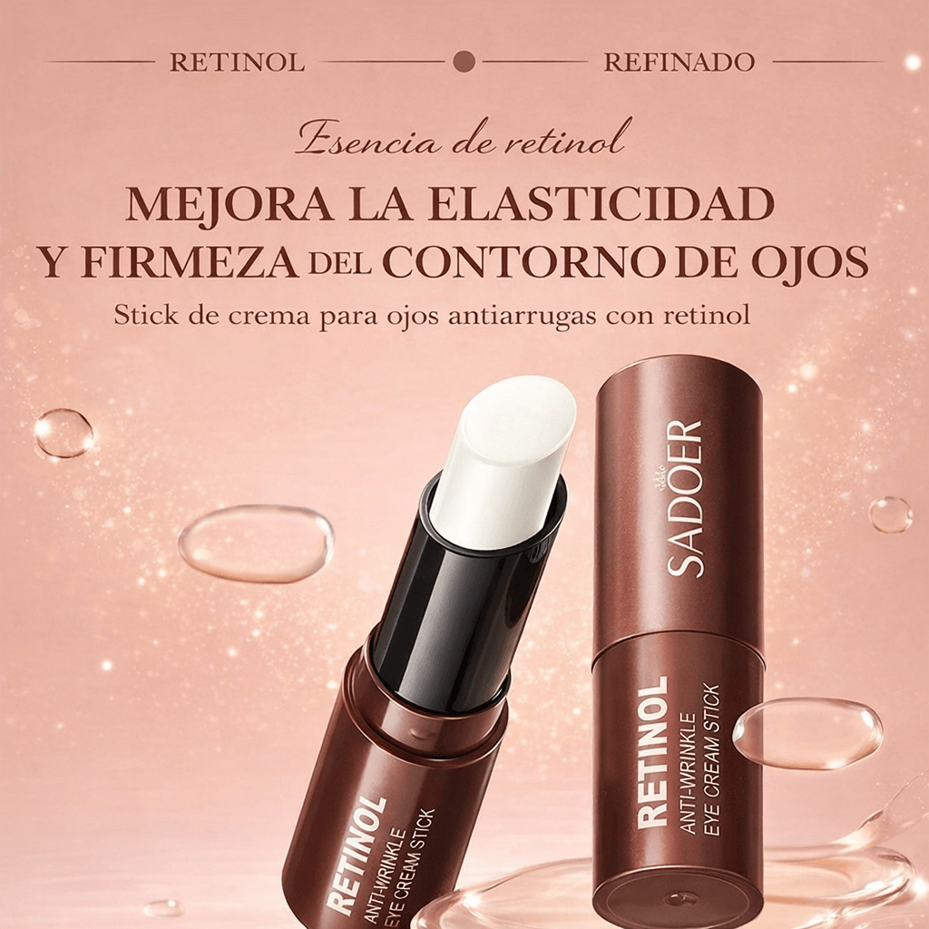 SADOER Retinol - Despídete de las Ojeras y Bolsas en Minutos