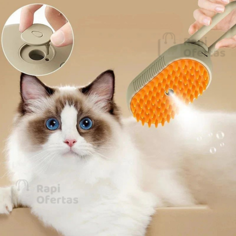 PetZen™ | Cepillo Grooming 3 en 1 para Mascotas