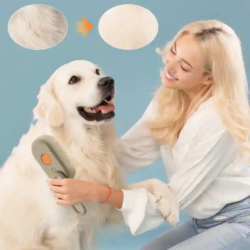 PetZen™ | Cepillo Grooming 3 en 1 para Mascotas