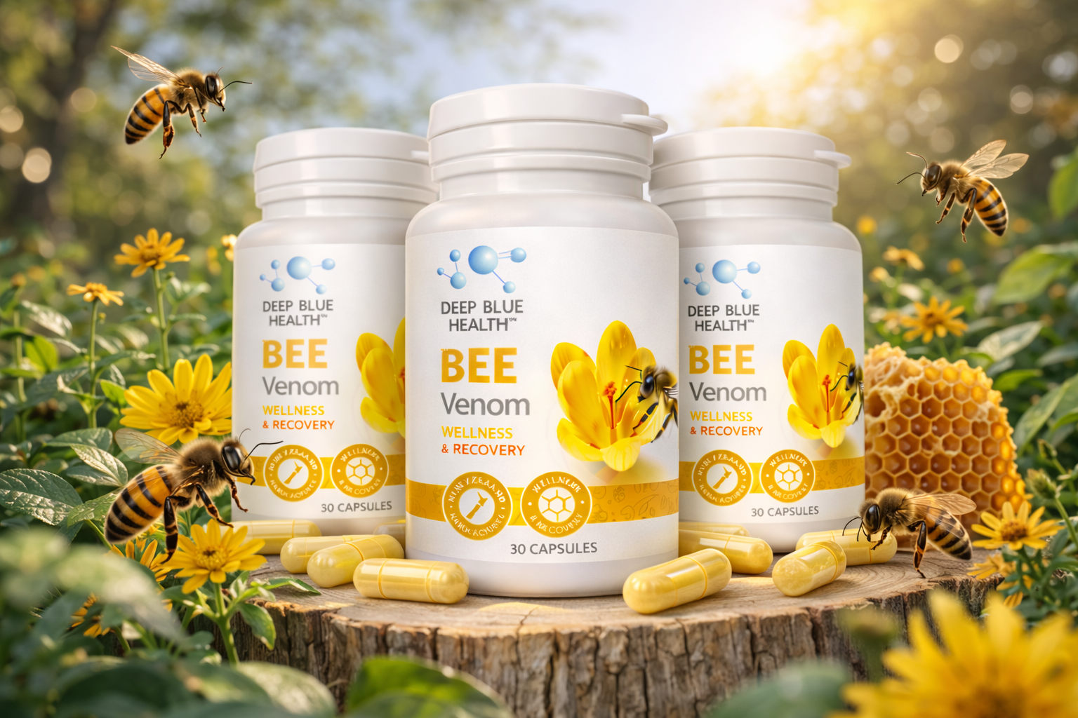 BEE VENOM EN CÁPSULAS 30