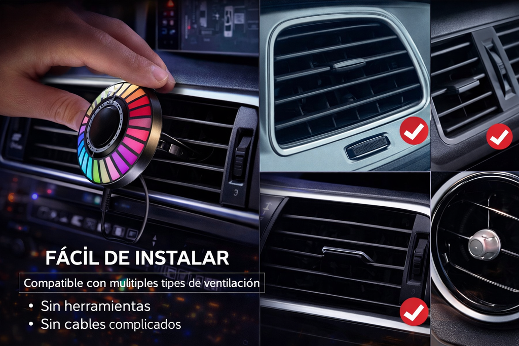 Luz Ritmica Led RGB Para Auto
